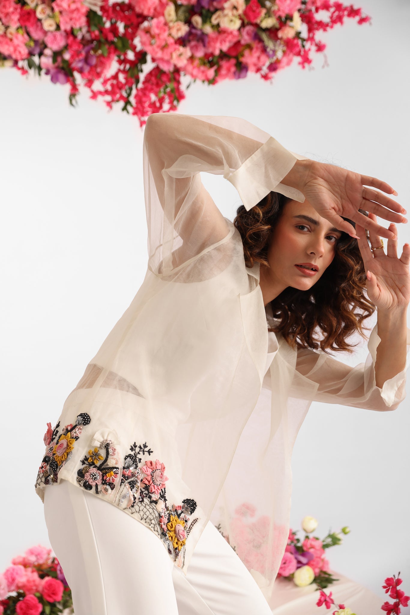 Garden Whisper Jacket Set