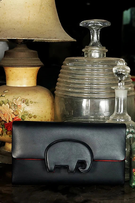 Bold Black Mammoth Rectangle Bag
