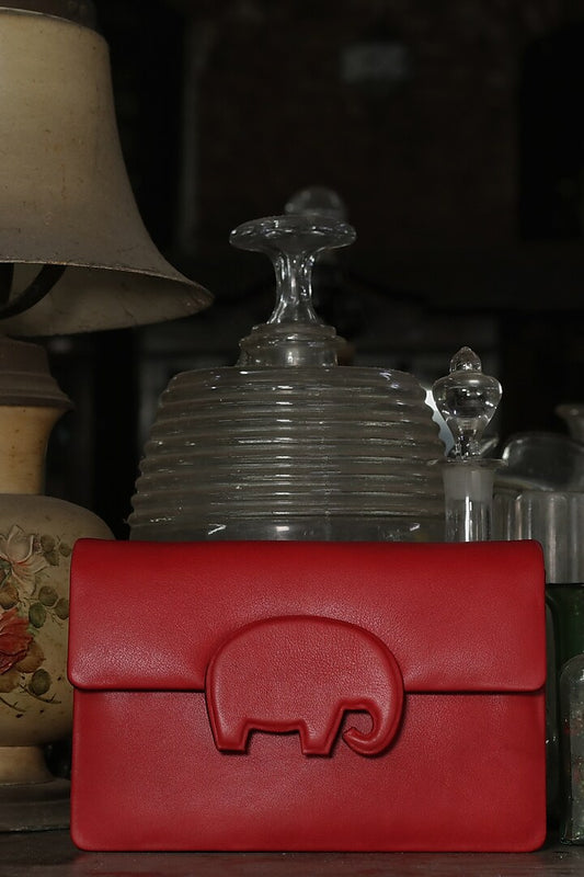 Captivating Red Mammoth Rectangle Bag