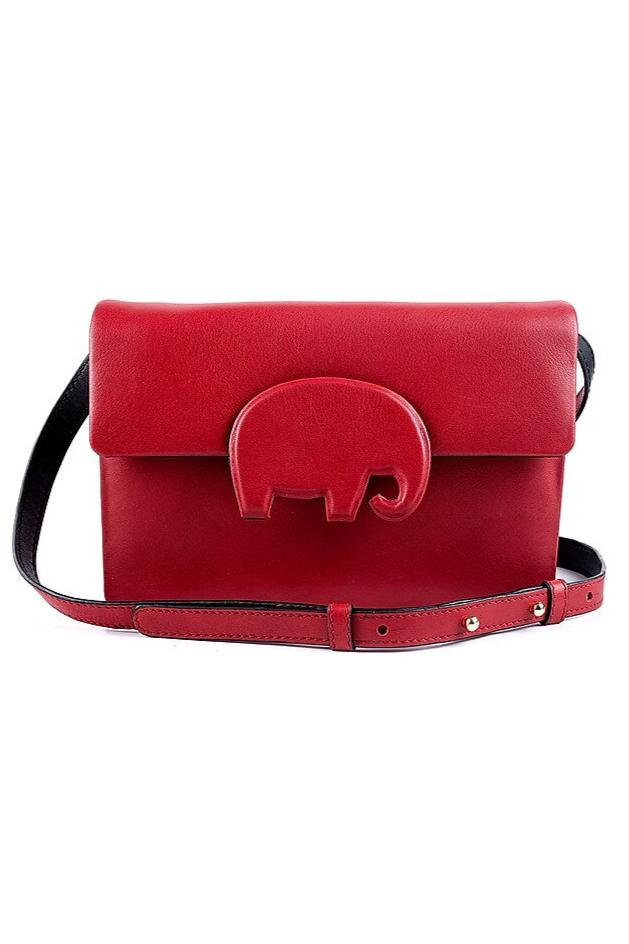 Captivating Red Mammoth Rectangle Bag