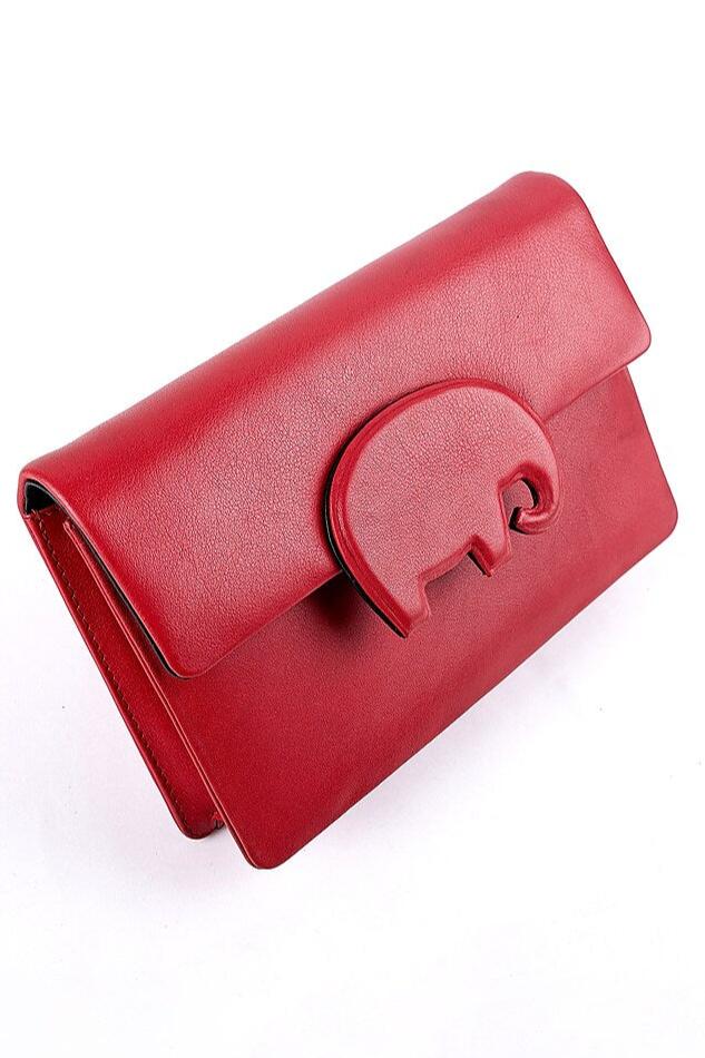 Captivating Red Mammoth Rectangle Bag