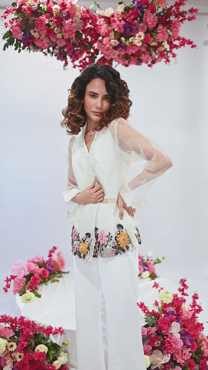 Garden Whisper Jacket Set